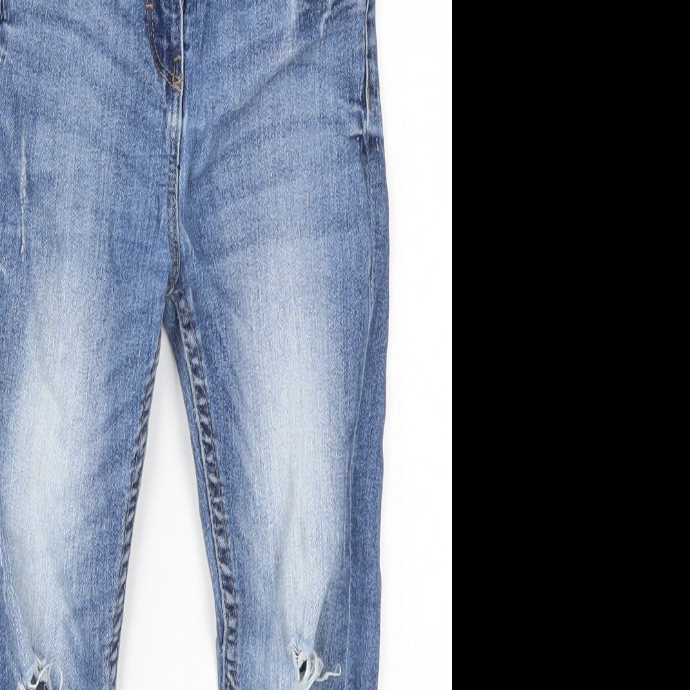 NEXT Boys Blue  Denim Skinny Jeans Size 6 Years - Distressed Look