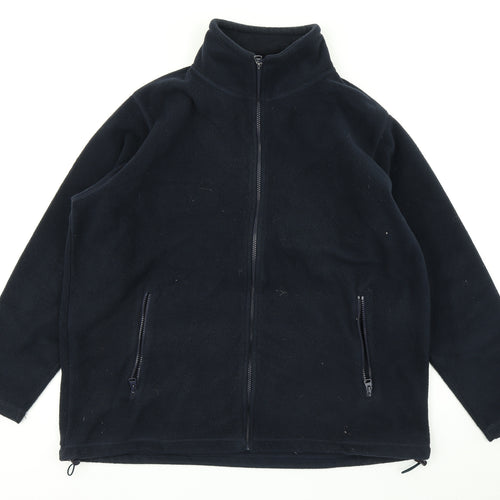 One Valley Mens Blue  Rayon Jacket  Size L