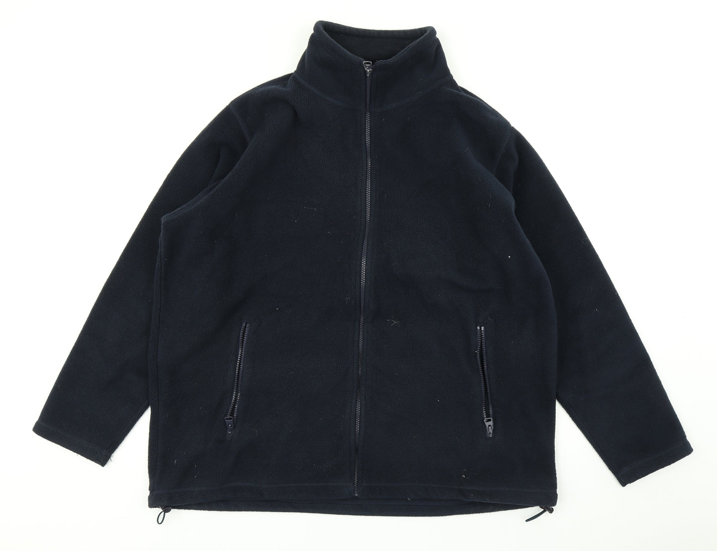 One Valley Mens Blue  Rayon Jacket  Size L