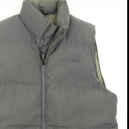 Fat Face Mens Grey   Gilet Coat Size L