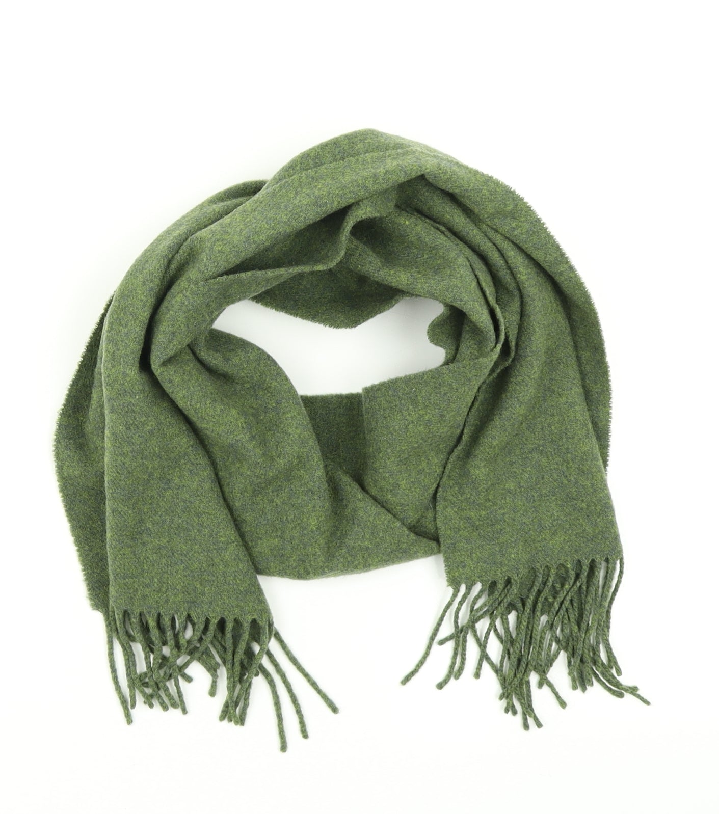 Lyle & Scott Mens Green   Scarf  One Size