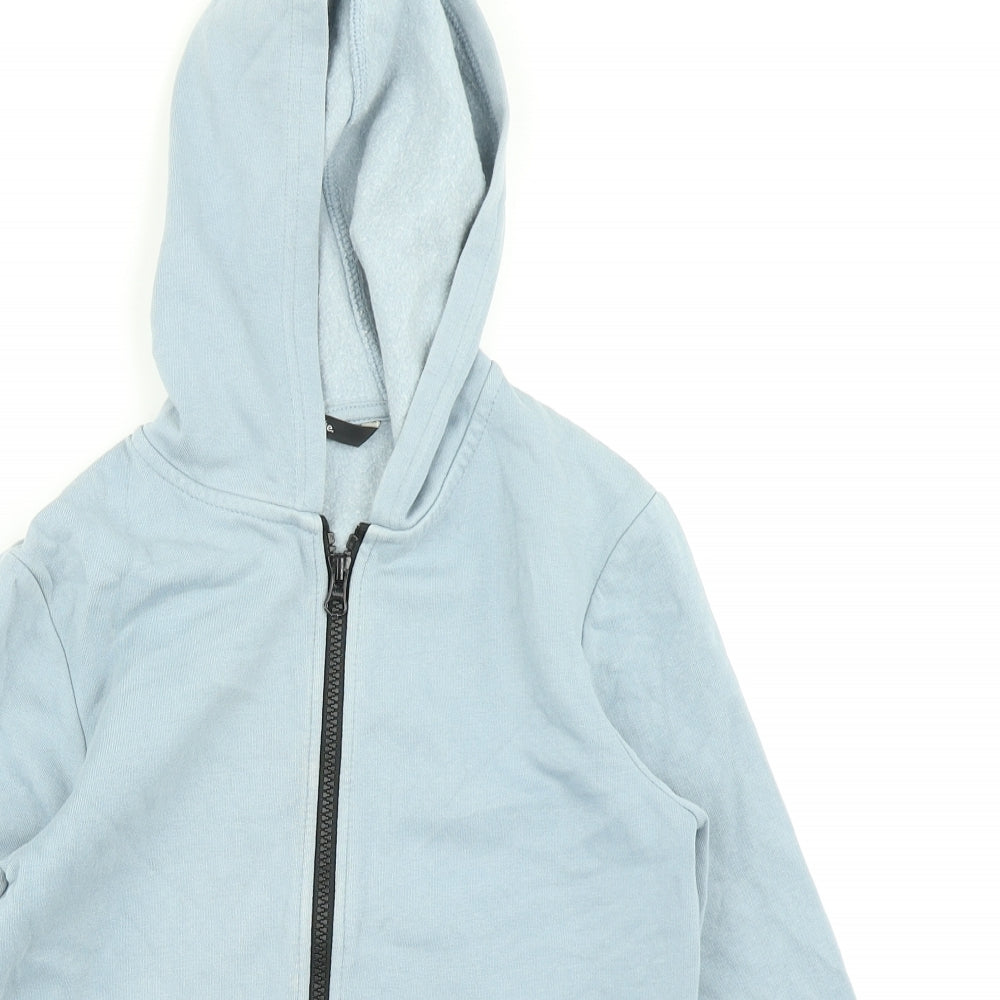 George Boys Blue   Full Zip Hoodie Size 9-10 Years