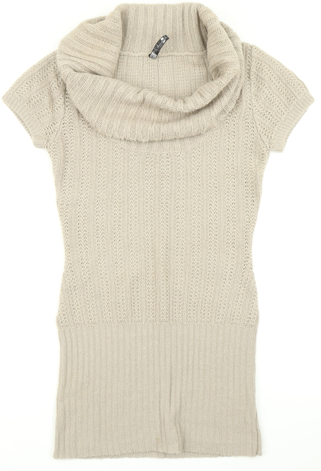 Bay Womens Beige  Knit Jumper Dress  Size 10