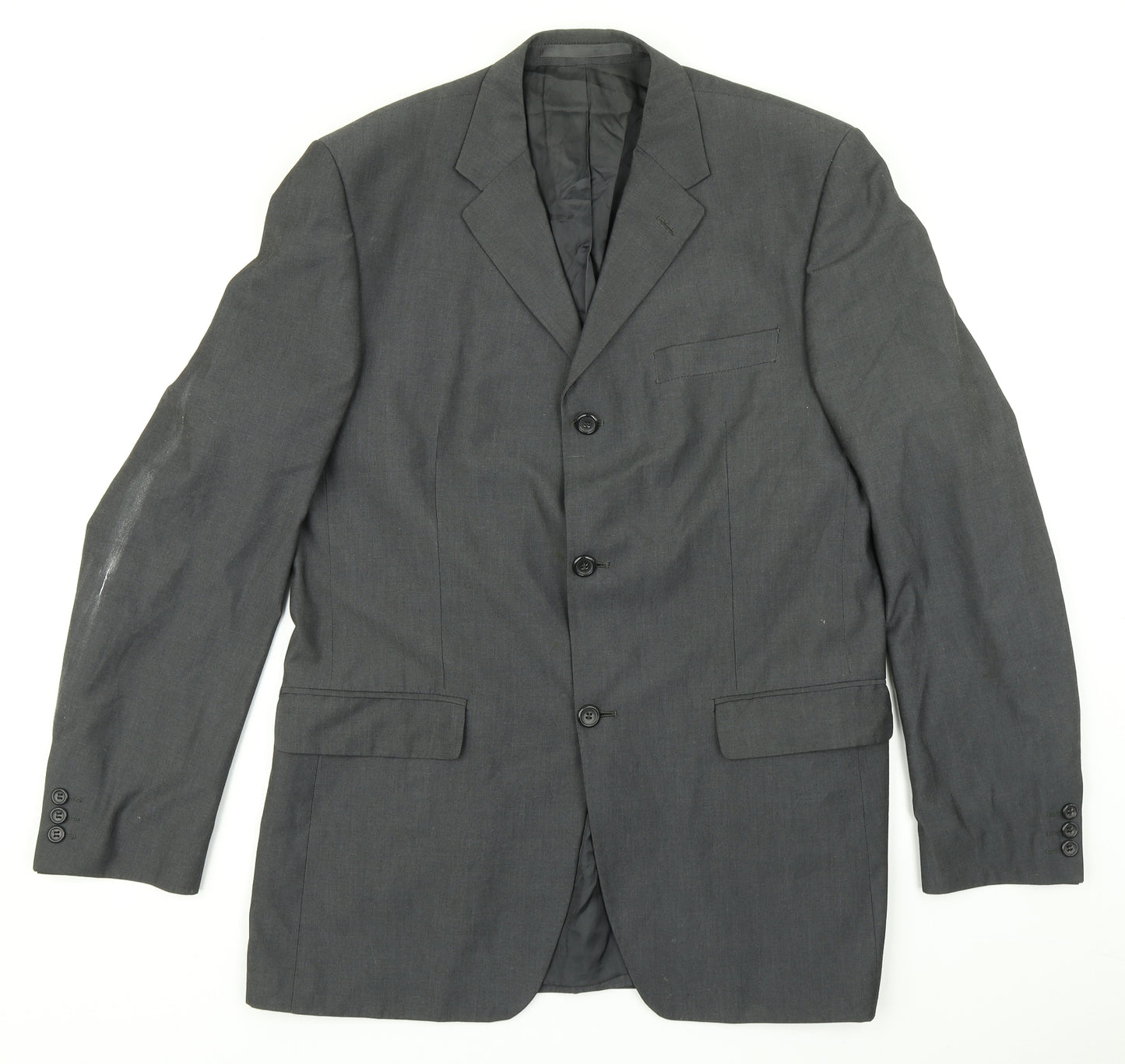 Jonathon Adams Mens Grey   Jacket Blazer Size 42