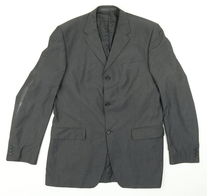 Jonathon Adams Mens Grey   Jacket Blazer Size 42