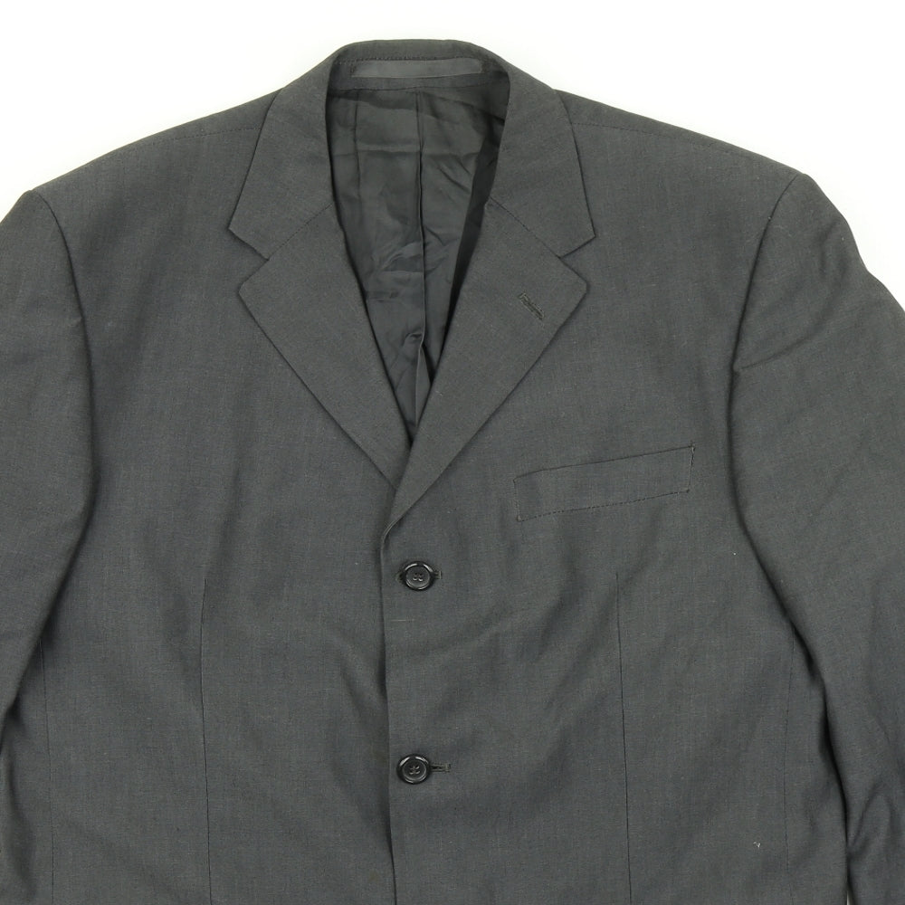 Jonathon Adams Mens Grey   Jacket Blazer Size 42