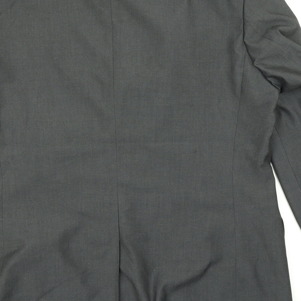 Jonathon Adams Mens Grey   Jacket Blazer Size 42