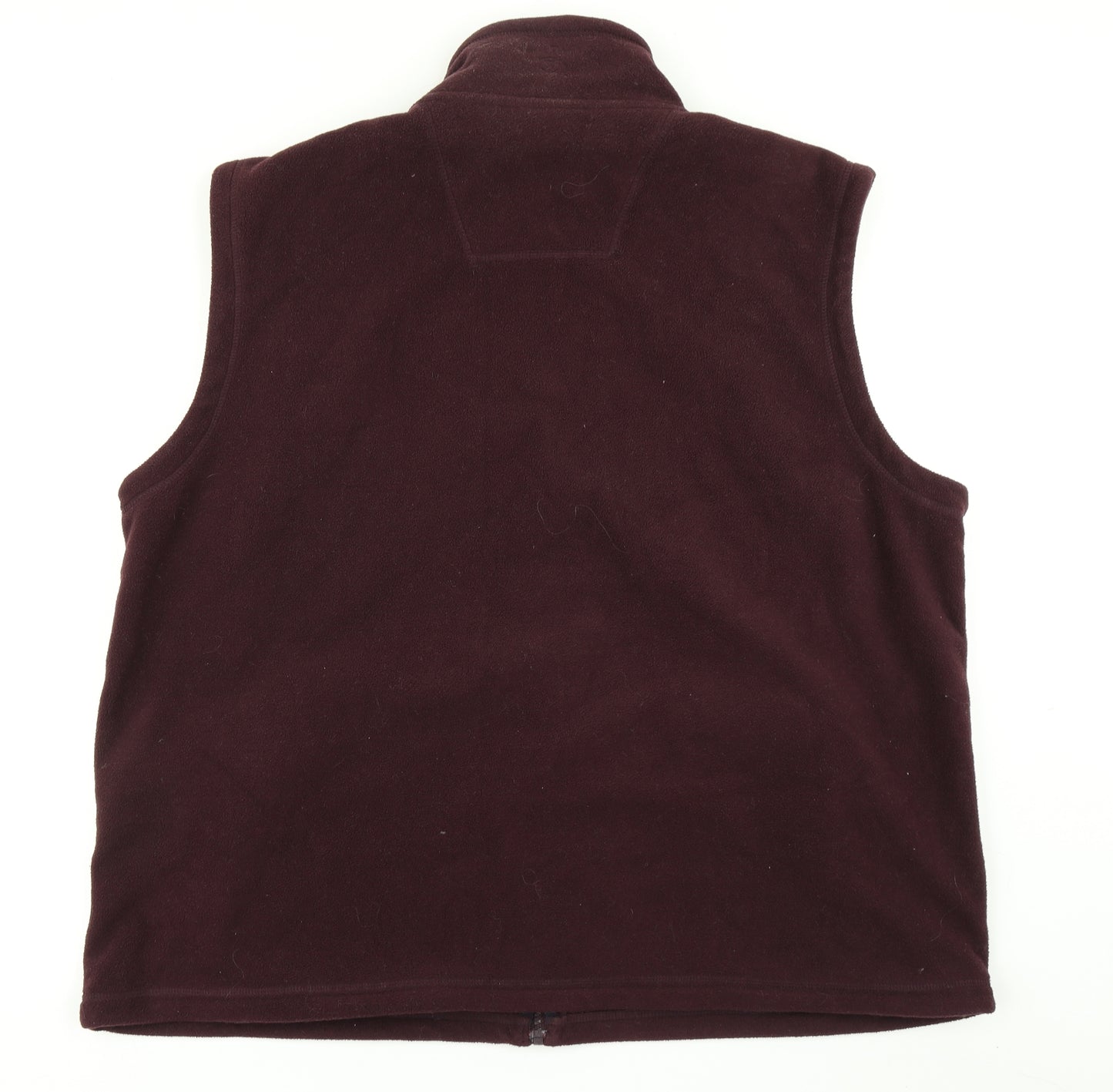 James Pringle Mens Purple  Fleece Gilet Jacket Size 2XL