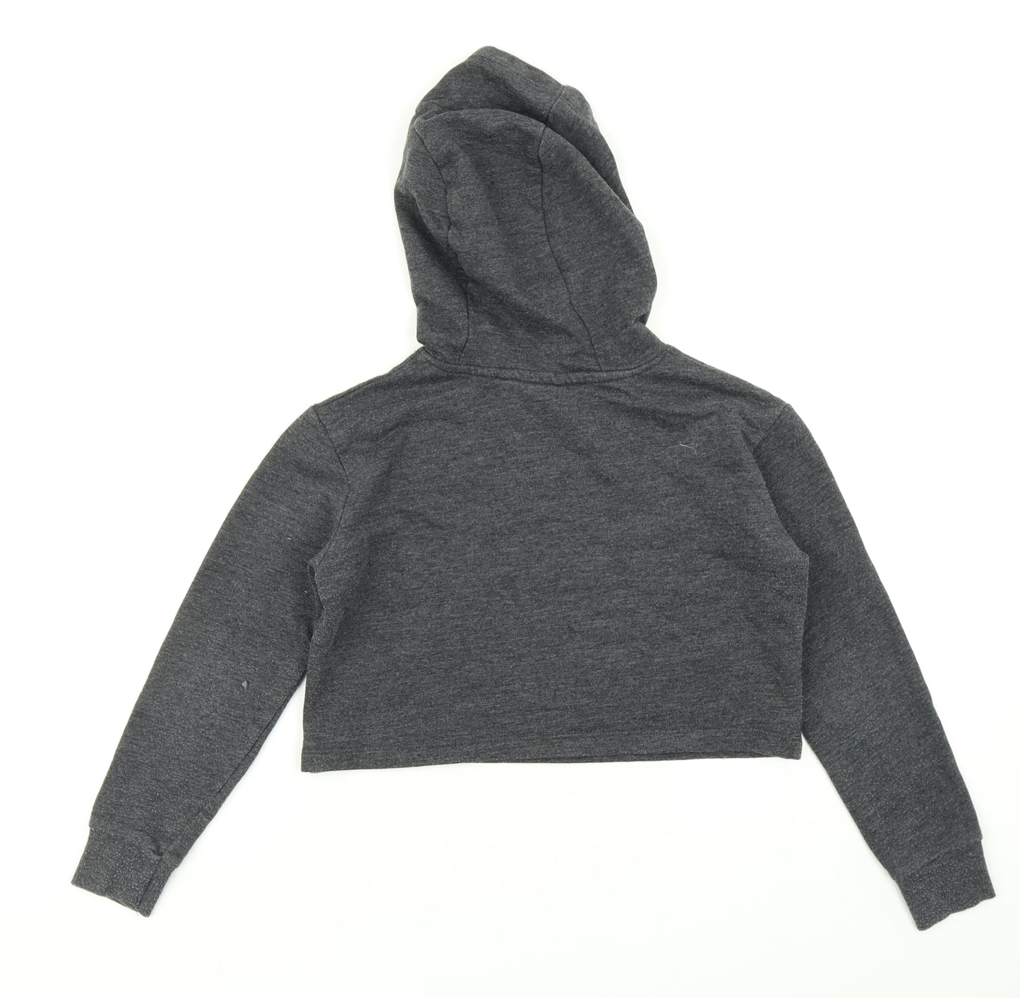 Matalan Girls Grey   Pullover Hoodie Size 9 Years