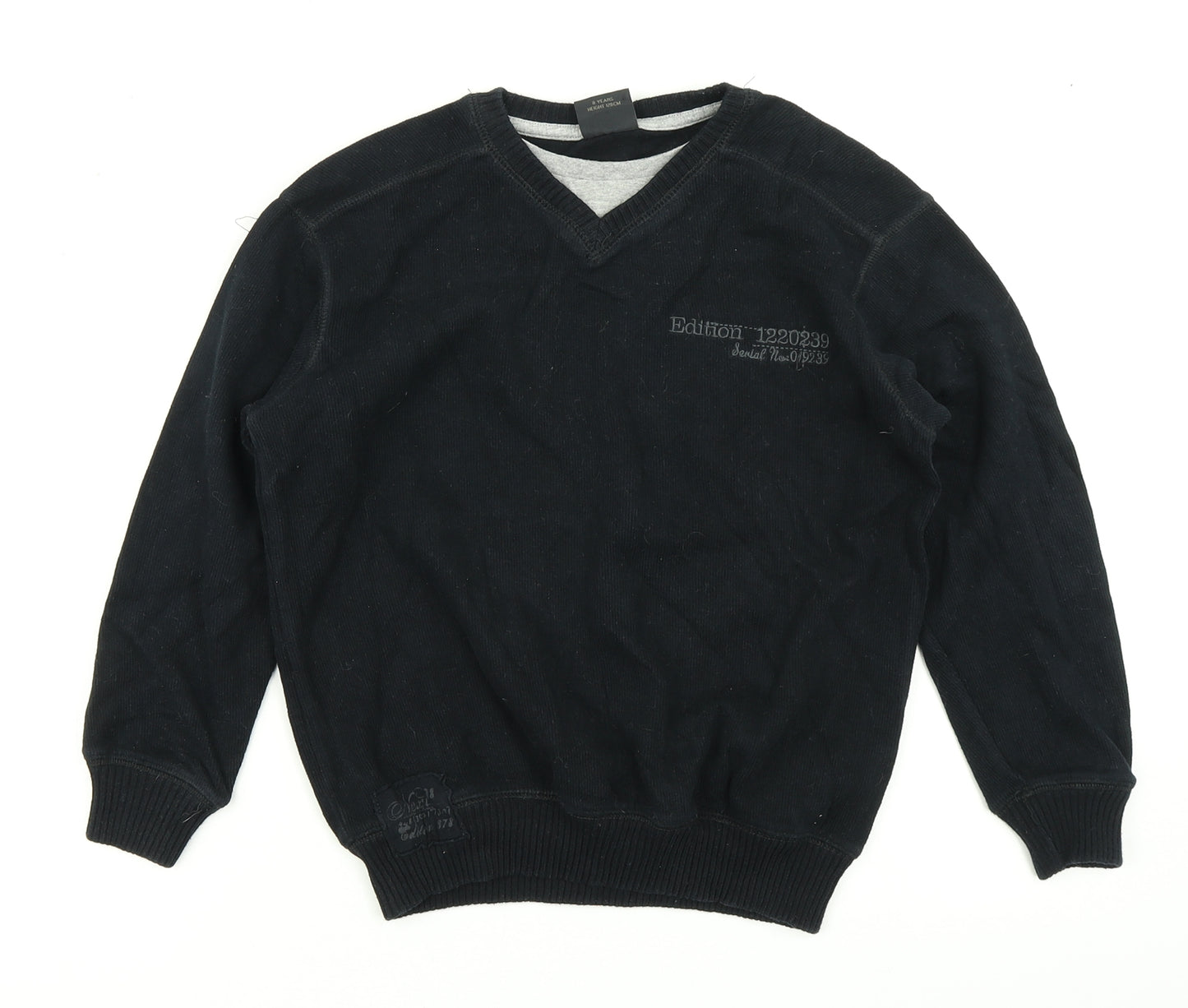 NEXT Boys Blue  Knit Pullover Jumper Size 8 Years