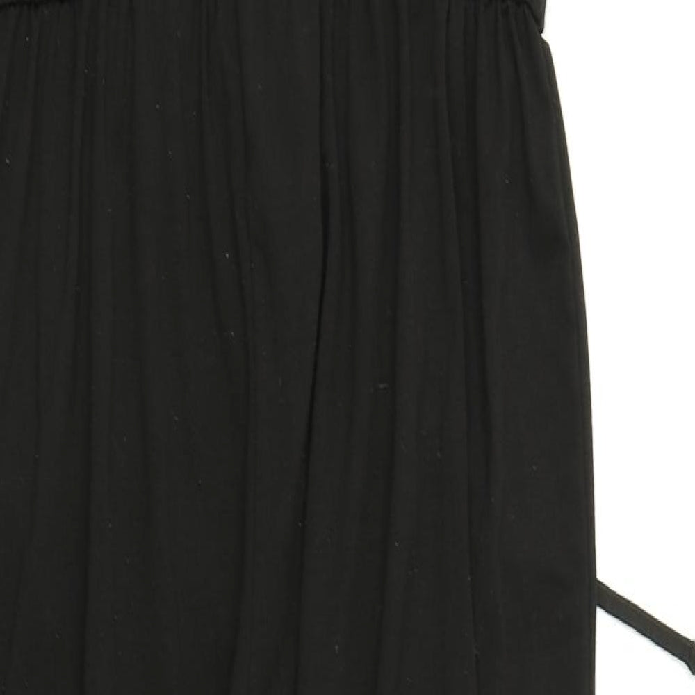 George Womens Black   Jumpsuit One-Piece Size 16 L26 in