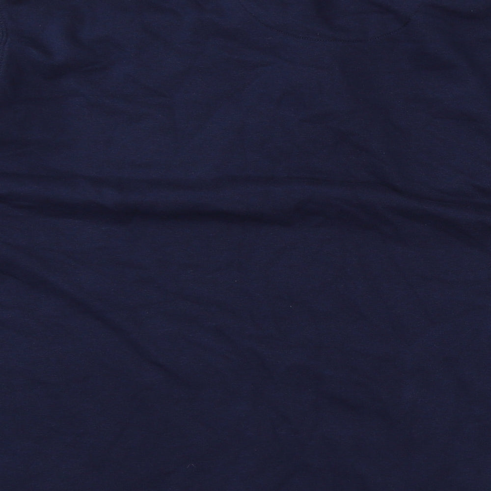 James Pringle Mens Blue  Jersey Pullover Sweatshirt Size 2XL