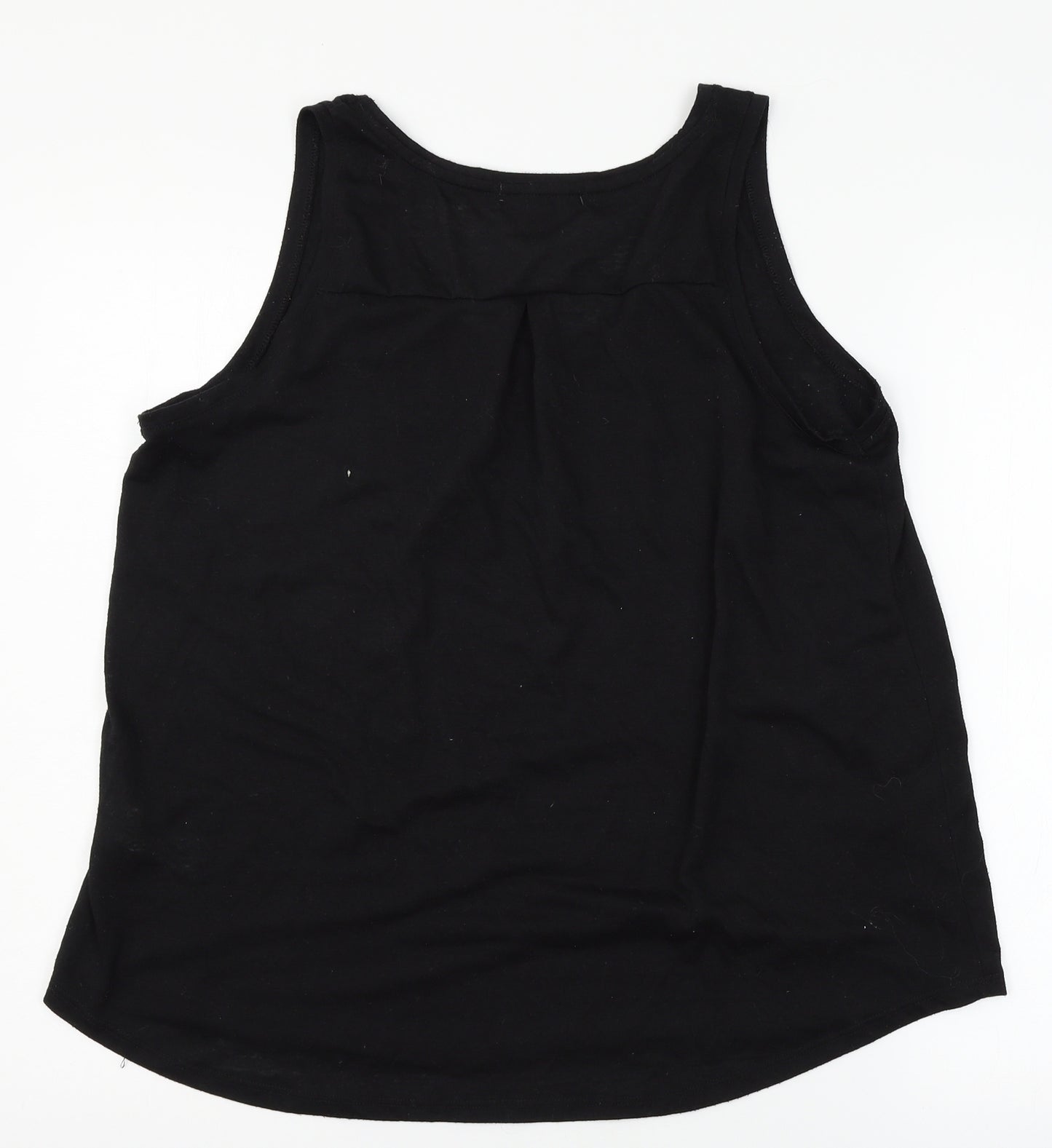 Primark Womens Black  Jersey Basic Tank Size 14