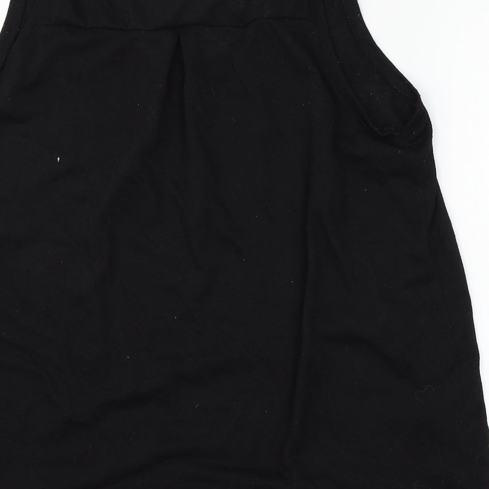 Primark Womens Black  Jersey Basic Tank Size 14