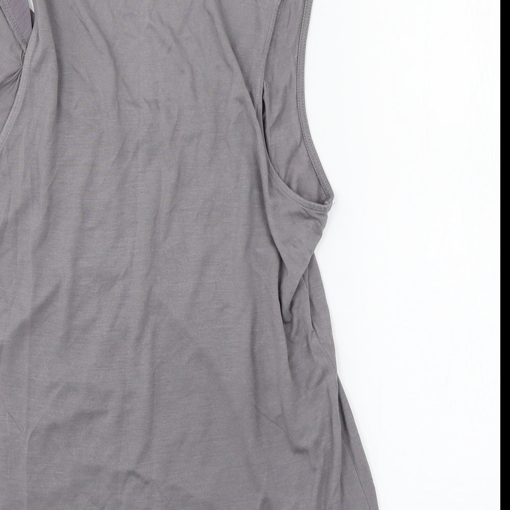 Phase Eight Womens Grey  Jersey Basic Tank Size 12