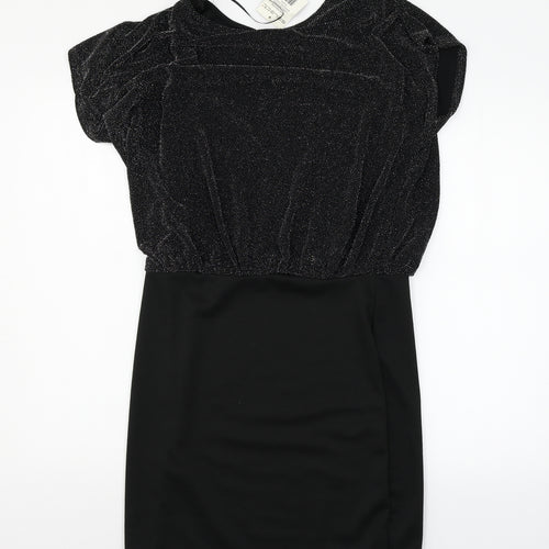Select Womens Black  Jersey A-Line  Size 14