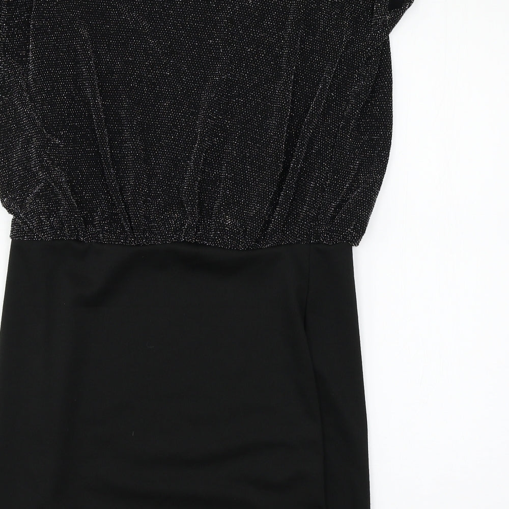 Select Womens Black  Jersey A-Line  Size 14