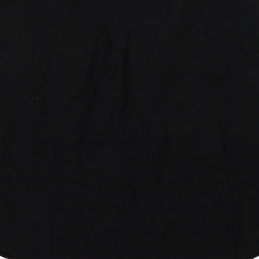 New Look Womens Black   Basic Button-Up Size 16