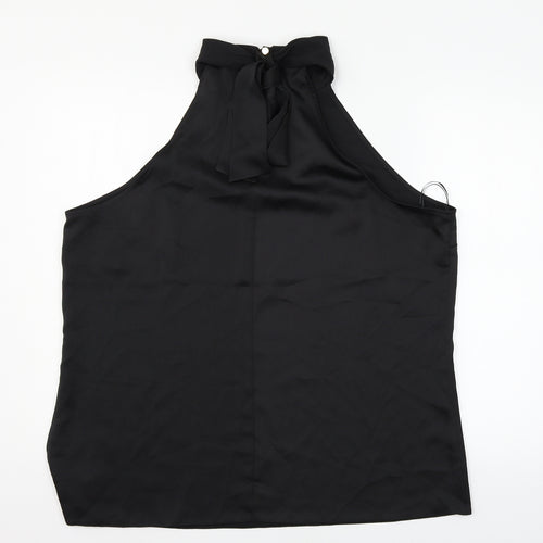 Lipsy Womens Black   Basic Blouse Size 18