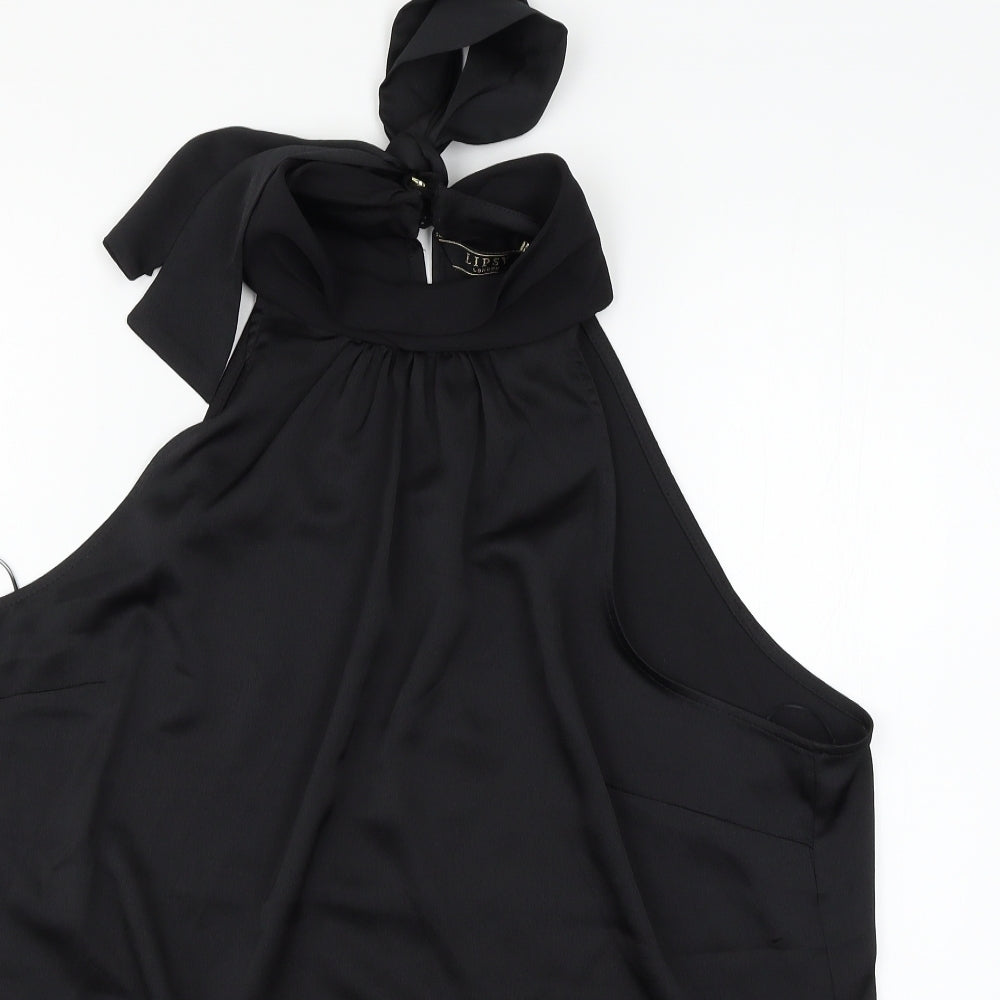 Lipsy Womens Black   Basic Blouse Size 18