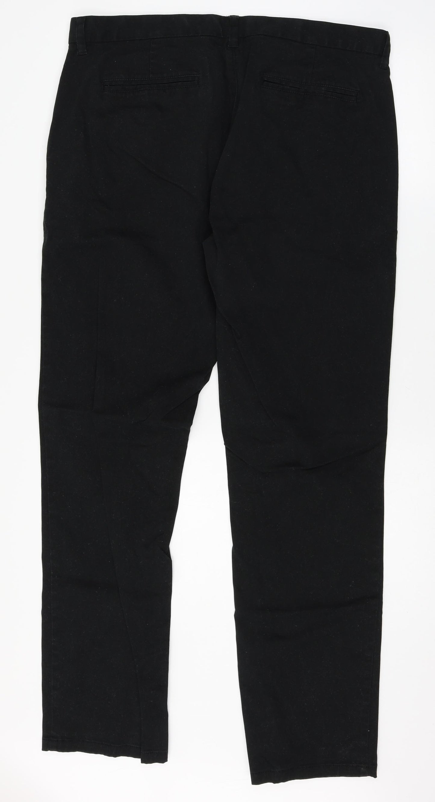 NEXT Mens Black   Trousers  Size 38 in L33 in