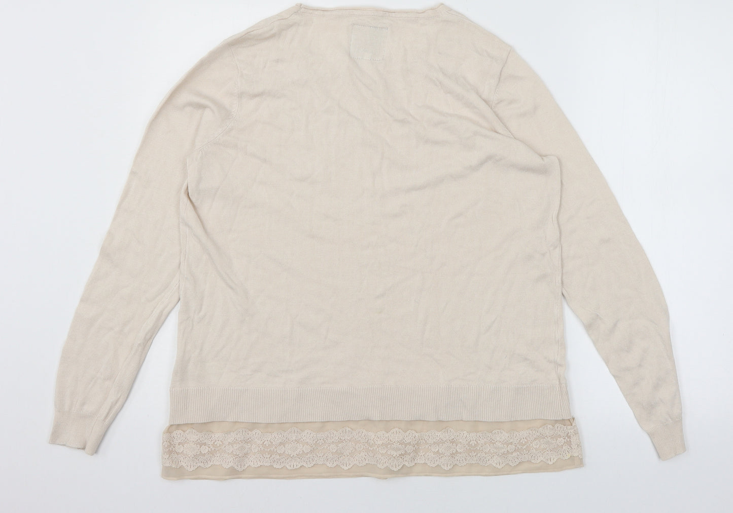 RJR.John Rocha Womens Pink   Pullover Jumper Size 14