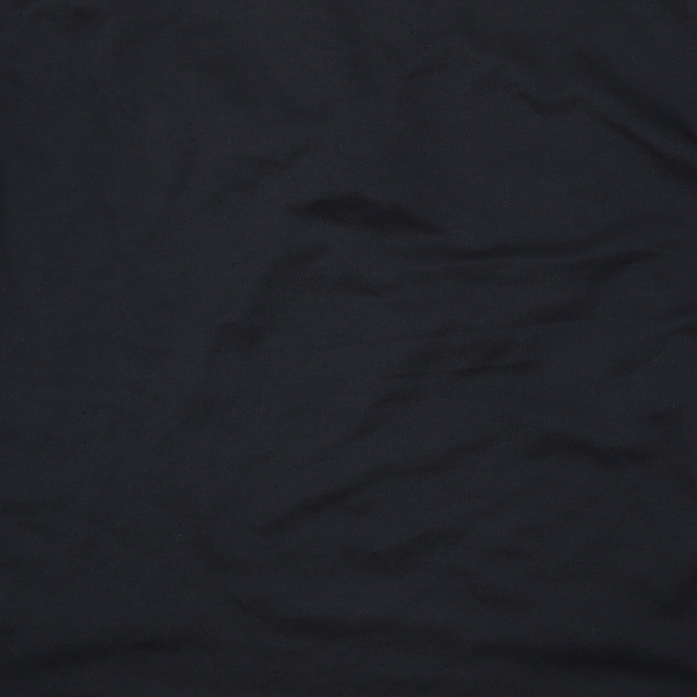 TAG Mens Black  Jersey  Polo Size L