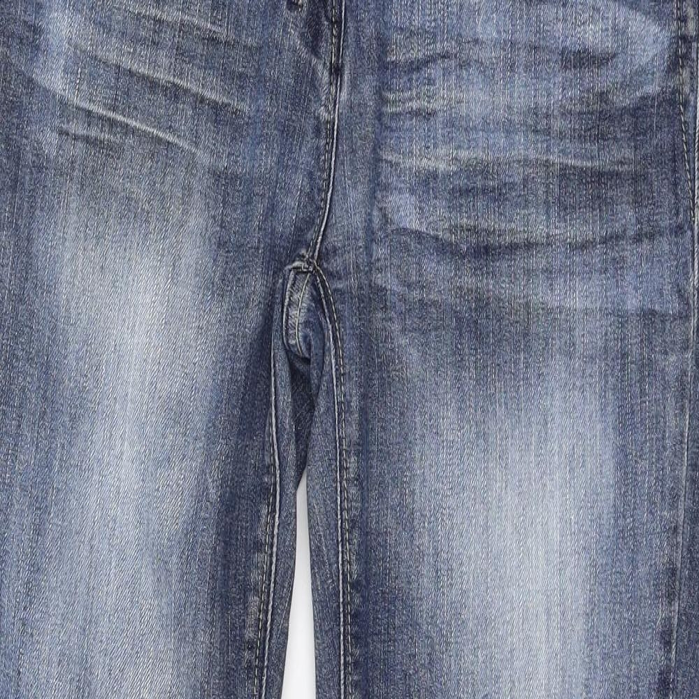 NEXT Womens Blue  Denim Straight Jeans Size 10 L29 in