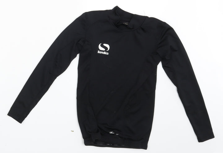 Sodico Girls Black   Pullover Sweatshirt Size 9-10 Years