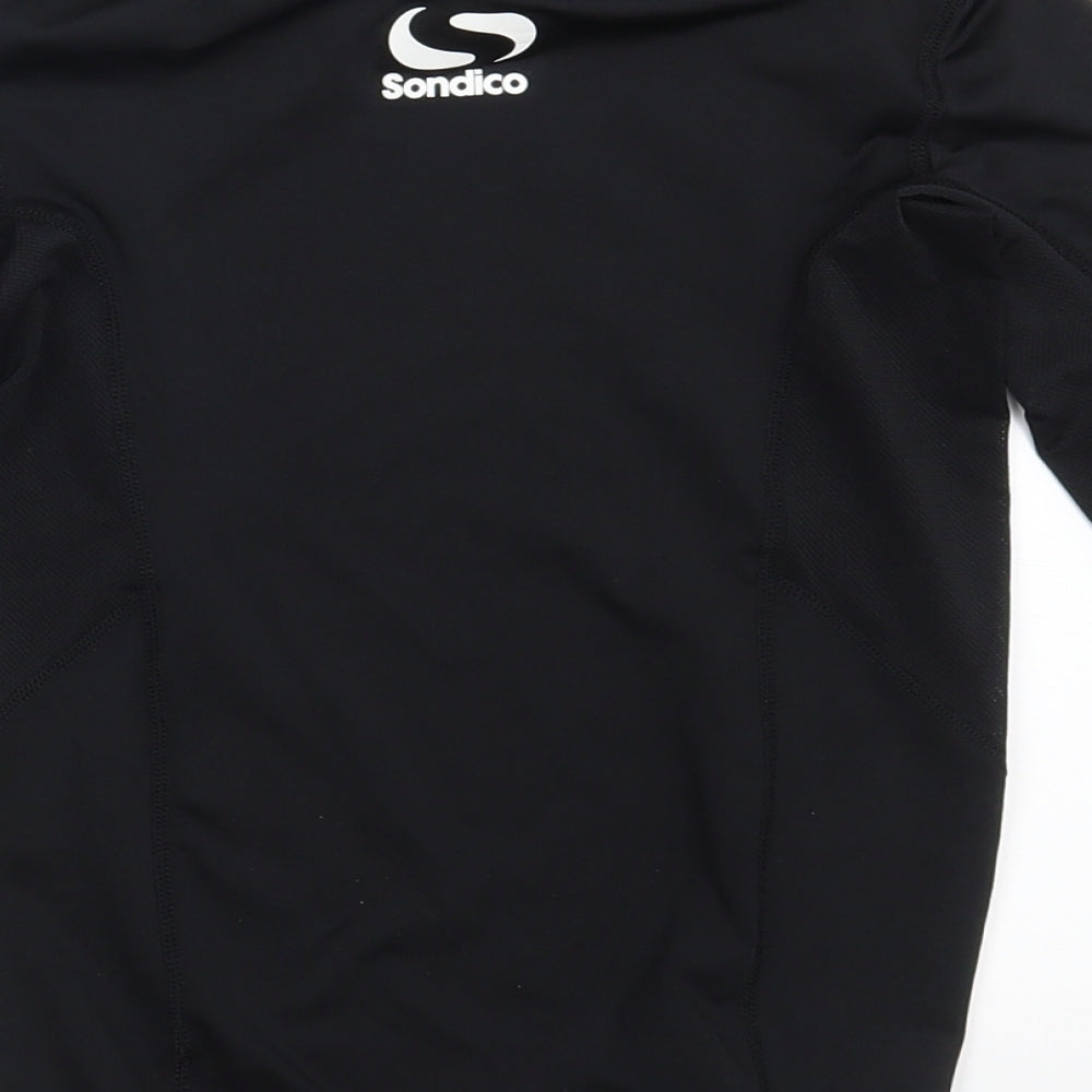 Sodico Girls Black   Pullover Sweatshirt Size 9-10 Years