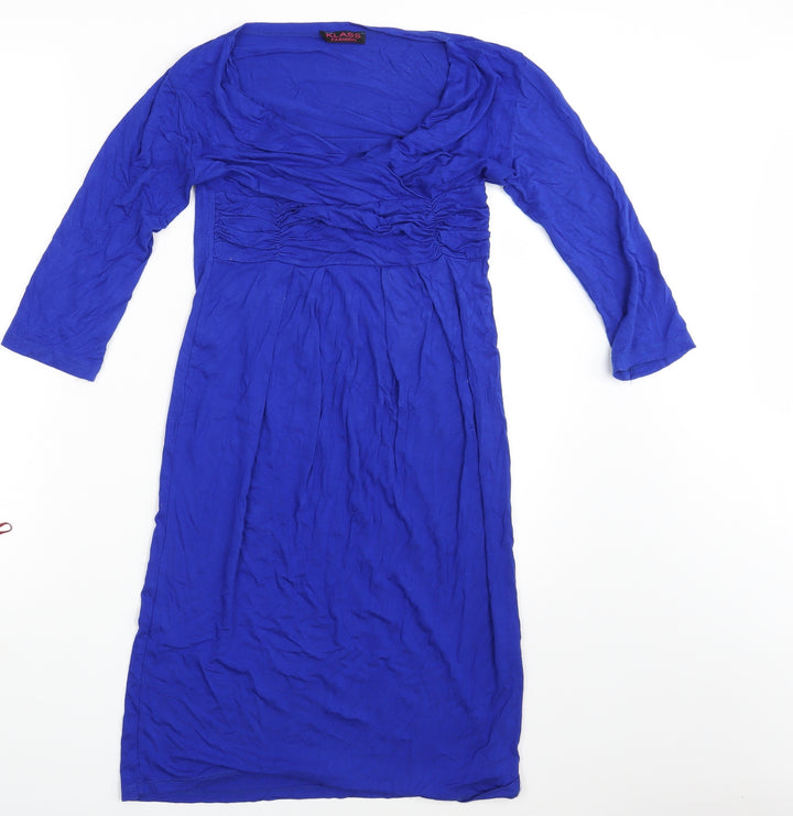 Klass Womens Blue Fit & Flare One Size