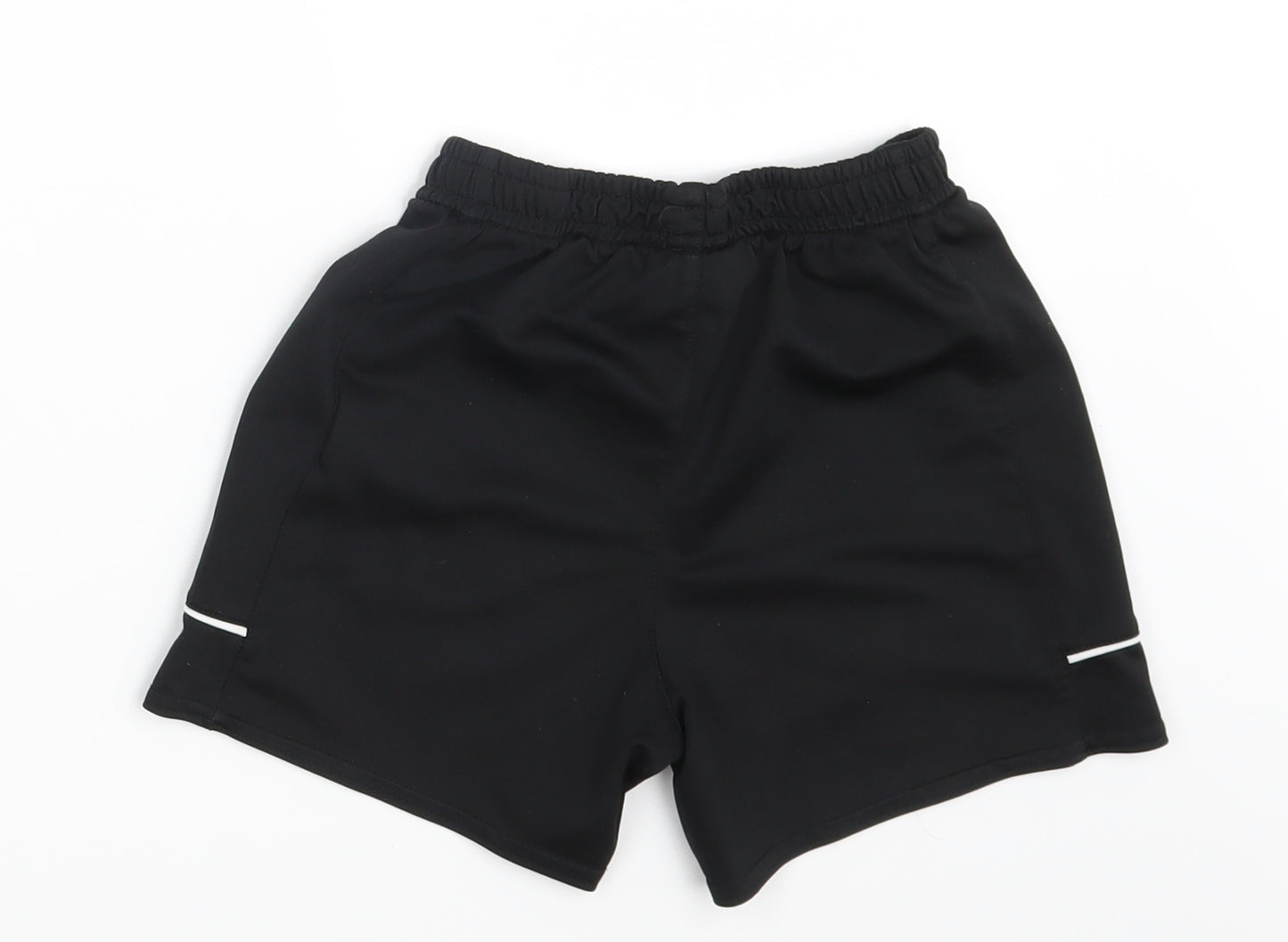 Umbro Boys Black   Sweat Shorts Size 6-7 Years - Waist 16in