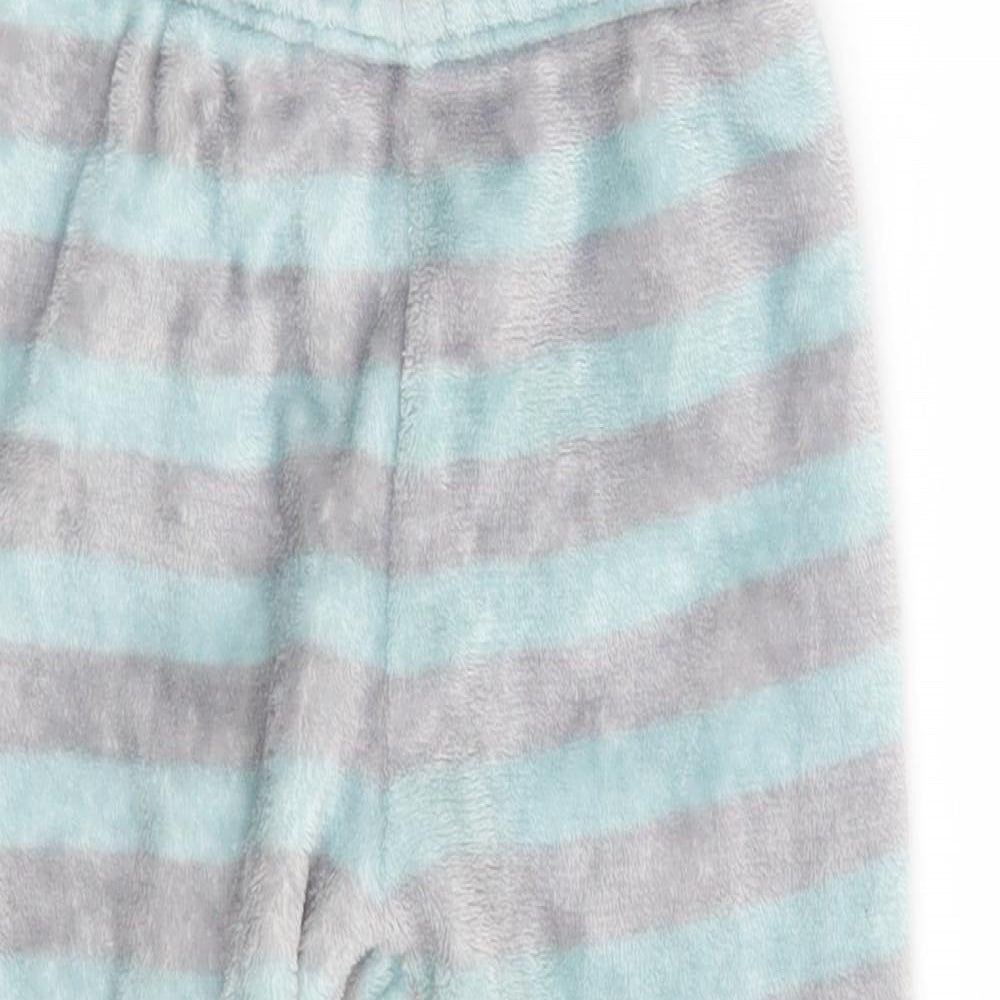 Lily & Dan Girls Grey Striped  Jogger Trousers Size 3-4 Years - Waist 16in , Inside Leg 14in
