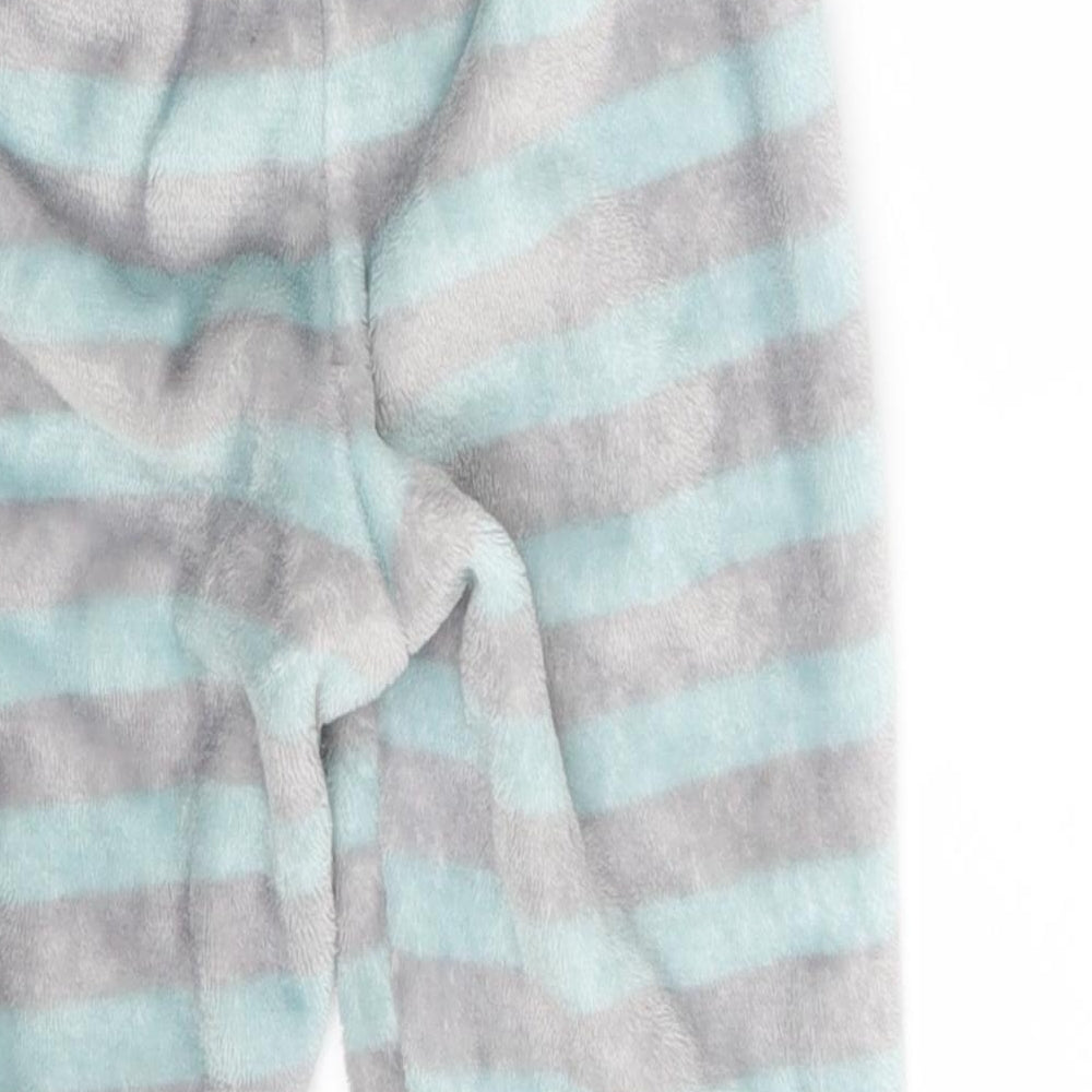 Lily & Dan Girls Grey Striped  Jogger Trousers Size 3-4 Years - Waist 16in , Inside Leg 14in