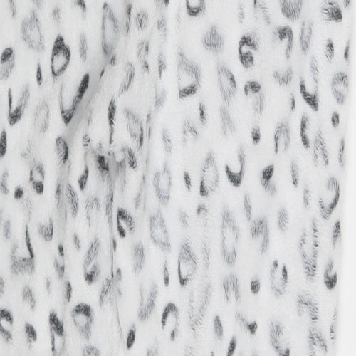 Love Sleep Girls White Animal Print  Jogger Trousers Size 8-9 Years