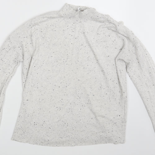 NEXT Womens White Polka Dot  Pullover Jumper Size 14
