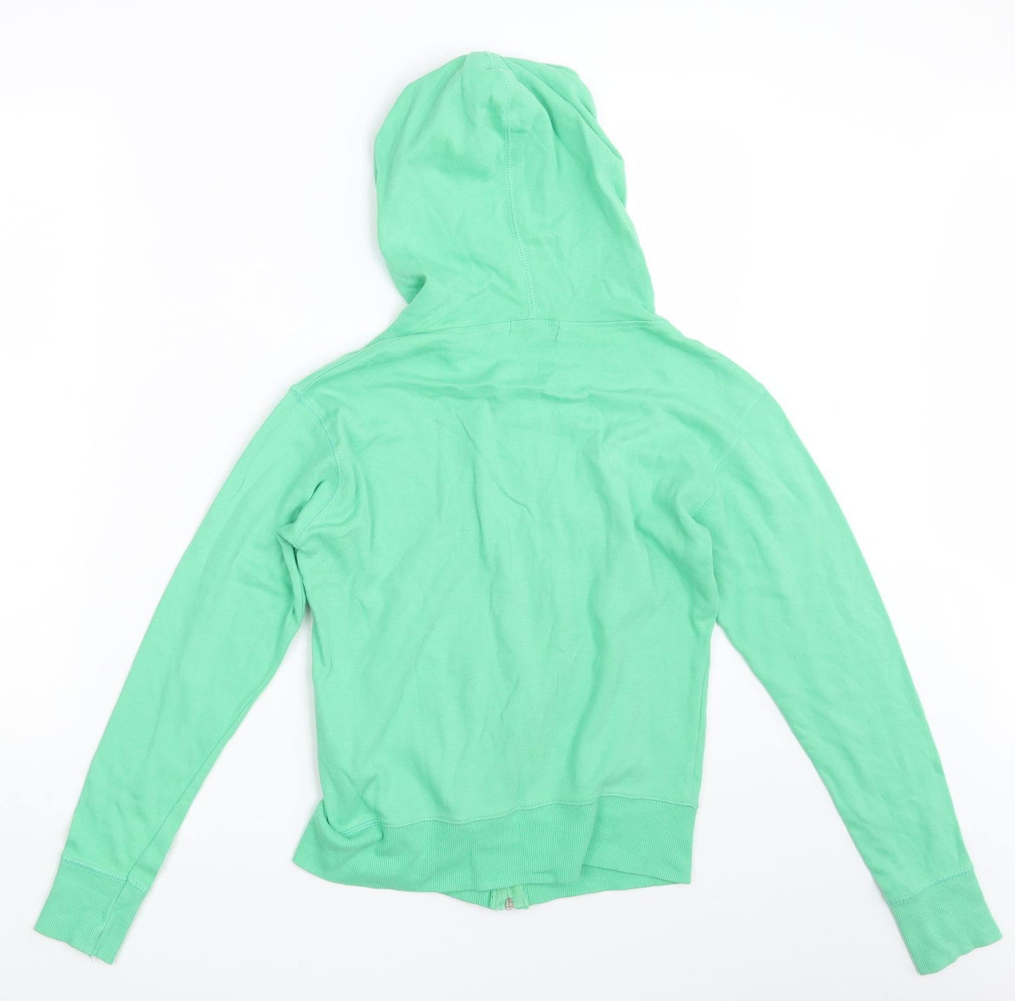 Internacionale Womens Green   Full Zip Hoodie Size 12