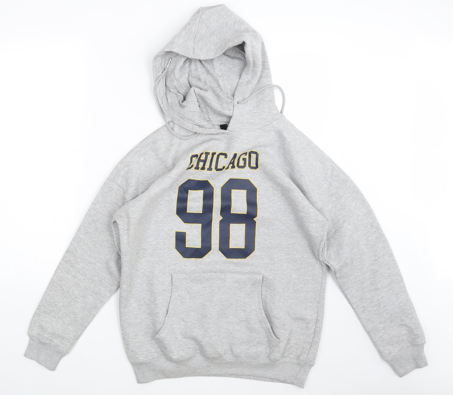 New Look Mens Grey   Pullover Hoodie Size S
