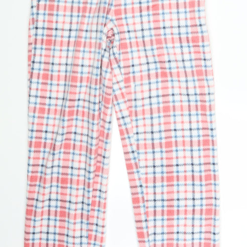 ESMARA Womens Multicoloured Check  Sweatpants Trousers Size 12 L28 in
