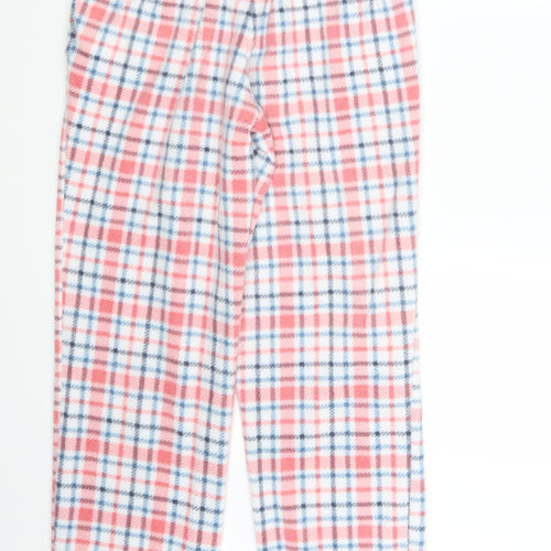 ESMARA Womens Multicoloured Check  Sweatpants Trousers Size 12 L28 in