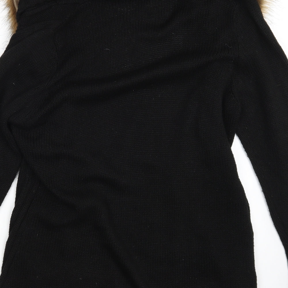 TG Womens Black   Cardigan Jumper Size 22