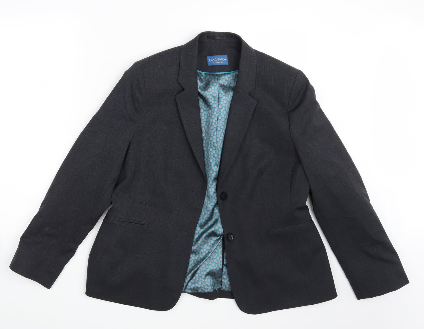 Cadenza Womens Grey   Jacket Blazer One Size