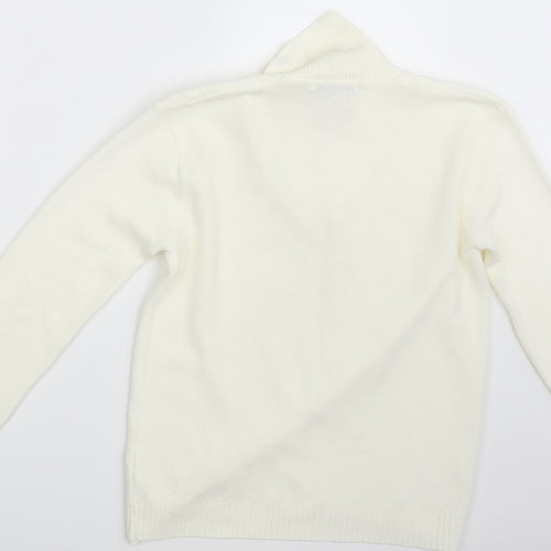 Pure & Natural Womens Ivory   Pullover Jumper One Size