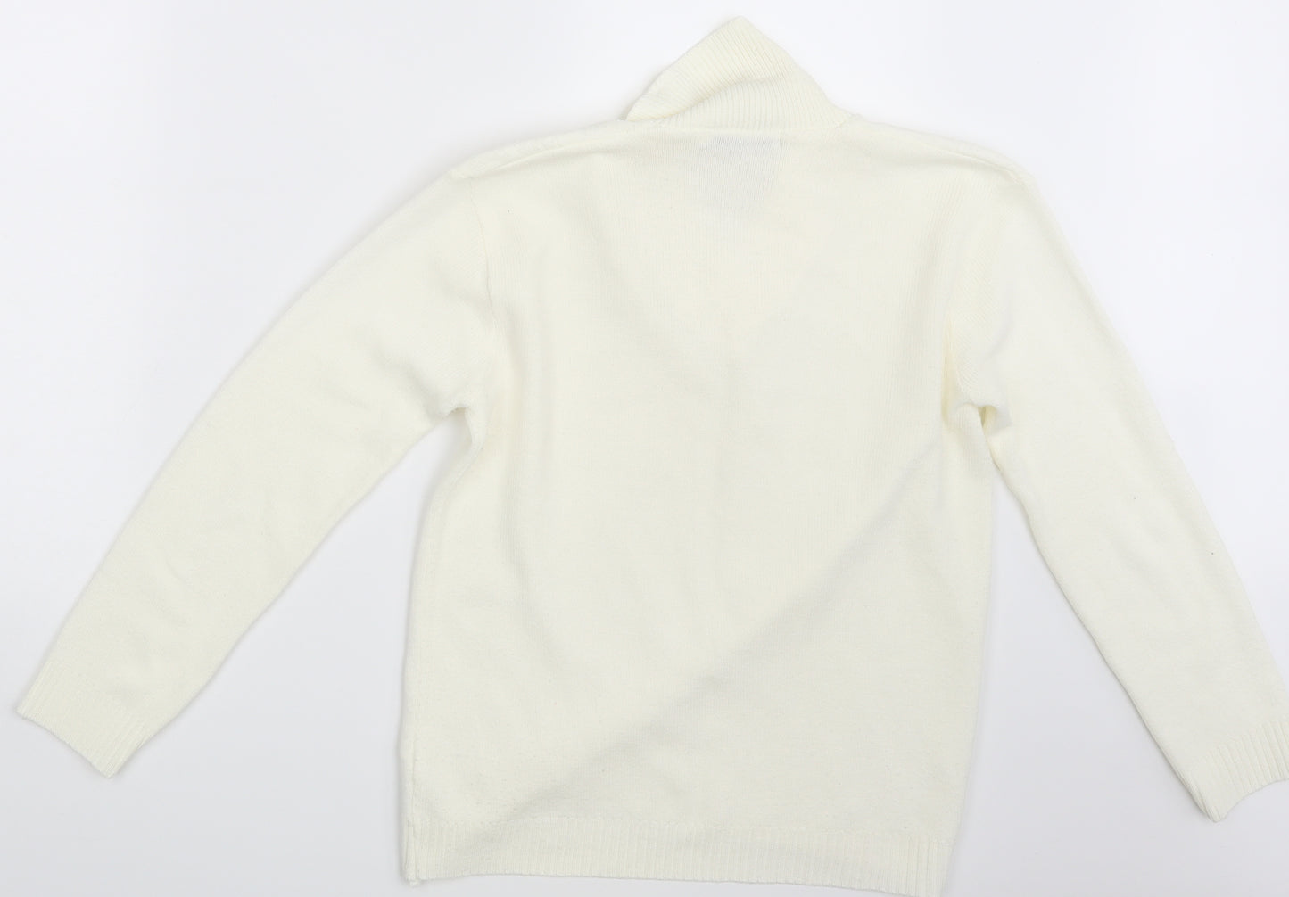 Pure & Natural Womens Ivory   Pullover Jumper One Size