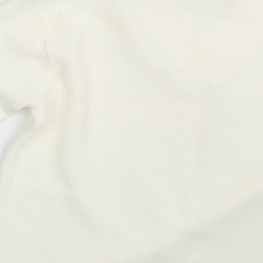 Pure & Natural Womens Ivory   Pullover Jumper One Size