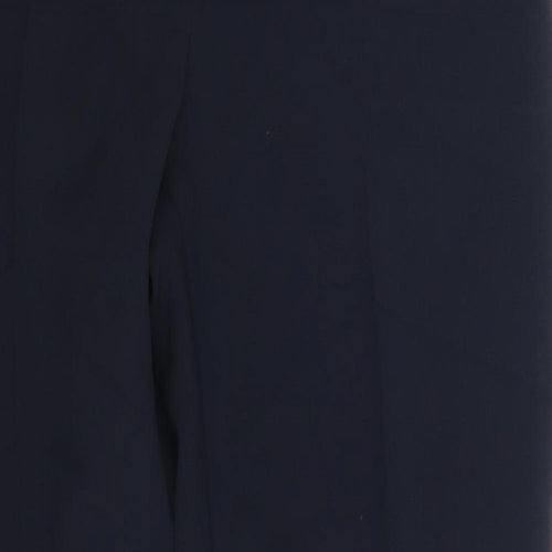 M&S Womens Blue   Dress Pants Trousers Size 10 L26 in