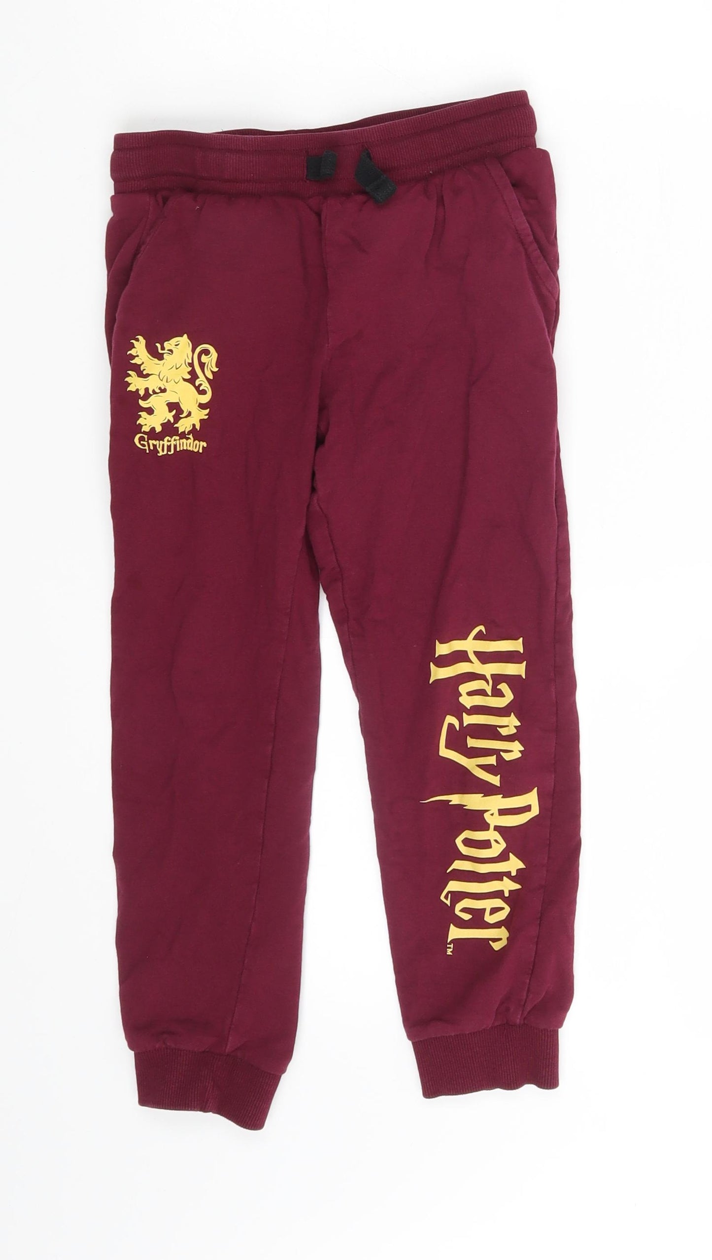 Harry Potter Boys Purple   Jogger Trousers Size 5-6 Years - Waist 18in , Inside Leg 16in