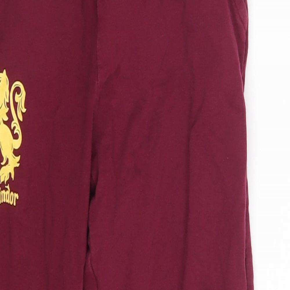 Harry Potter Boys Purple   Jogger Trousers Size 5-6 Years - Waist 18in , Inside Leg 16in