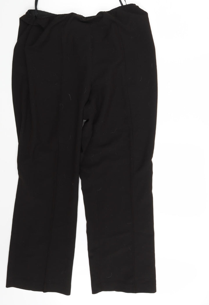 Mia Moda Womens Brown   Dress Pants Trousers Size 18 L26 in