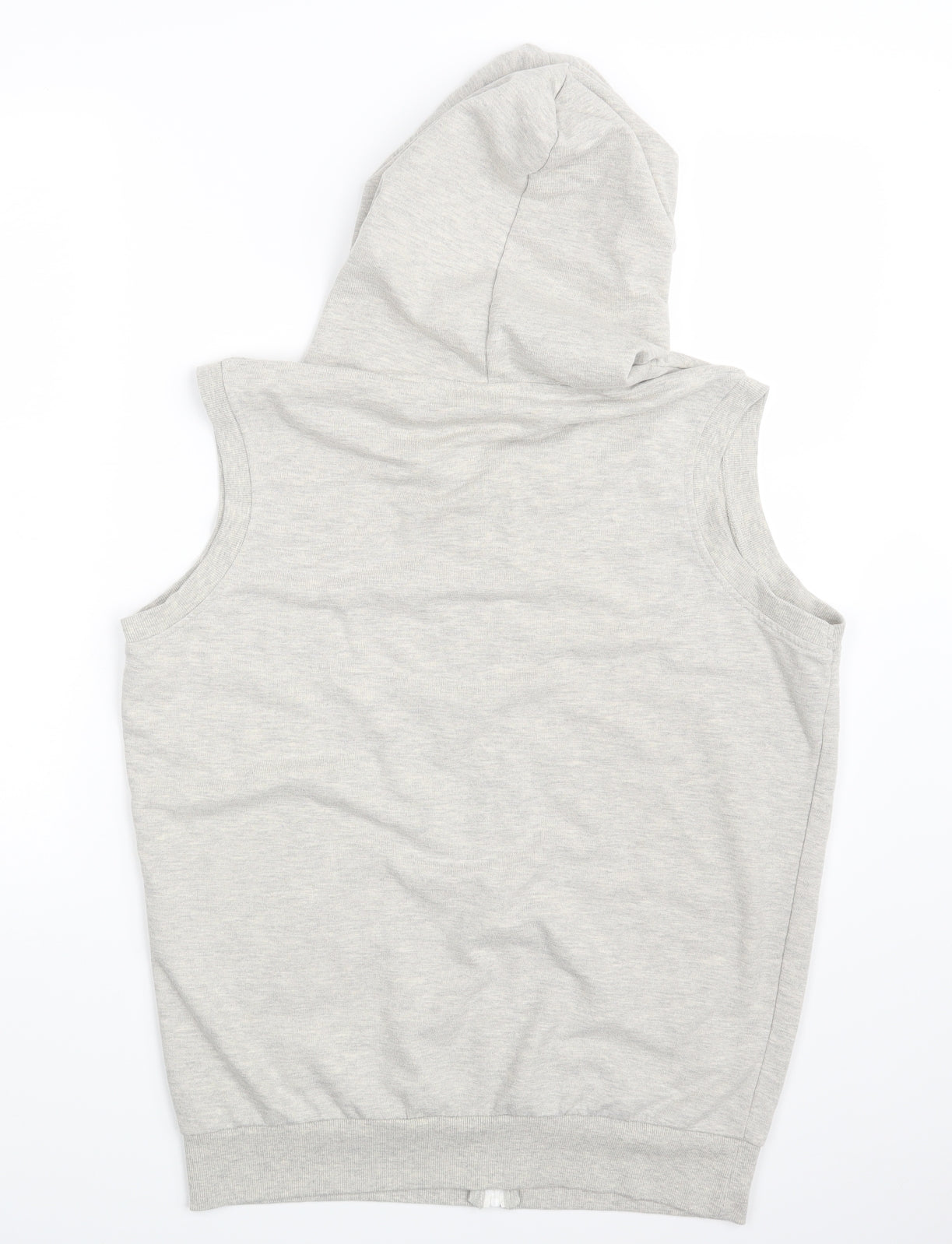Republic Mens Grey   Full Zip Hoodie Size L